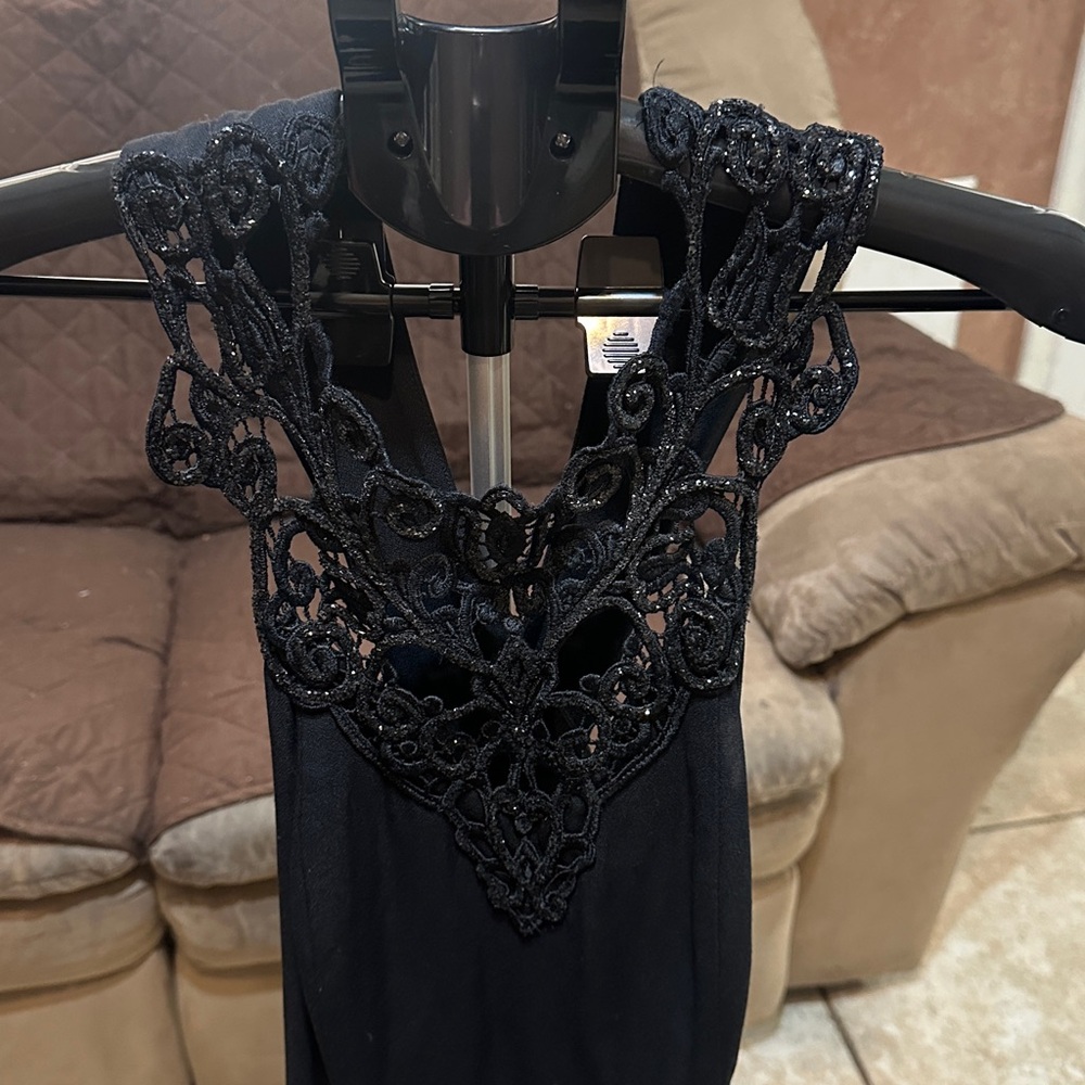 Long black evening gown size 11/12